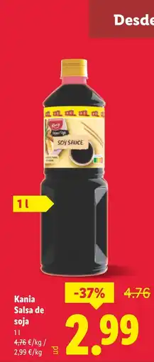 Lidl KANIA Salsa de soja oferta
