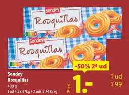 Lidl SODNEY Rosquillas oferta