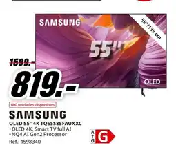 MediaMarkt SAMSUNG OLED 55" 4K TQ55S85FAUXXC oferta