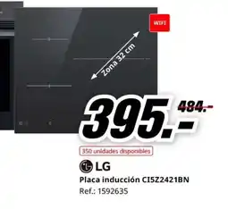 MediaMarkt LG Placa inducción CI5Z2421BN oferta