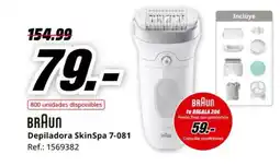 MediaMarkt BRAUN Depiladora SkinSpa 7-081 oferta