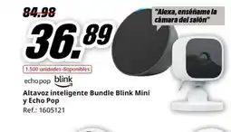 MediaMarkt ECHO POP BLINK Altavoz inteligente Bundle Blink Mini y Echo Pop oferta