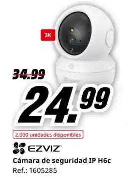 MediaMarkt EZVIZ Cámara de seguridad IP H6c oferta