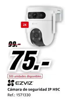 MediaMarkt EZVIZ Cámara de seguridad IP H9C oferta