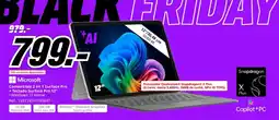 MediaMarkt MICROSOFT Convertible 2 en 1 Surface Pro + Teclado Surface Pro 12" oferta
