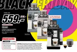 MediaMarkt DELONGHI Cafetera superautomática Rivelia EXAM440.55.G oferta