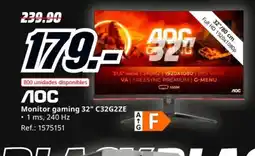 MediaMarkt Monitor gaming 32" C32G2ZE oferta