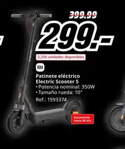 MediaMarkt Patinete eléctrico Electric Scooter 5 oferta