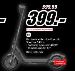 MediaMarkt Patinete eléctrico Electric oferta