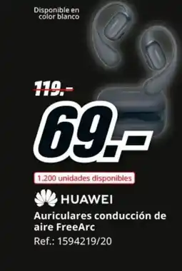 MediaMarkt HUAWEI Auriculares conducción de aire FreeArc oferta