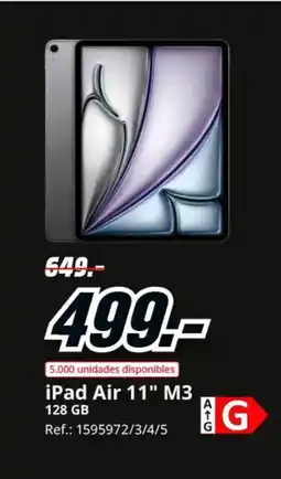 MediaMarkt iPad Air 11" M3 oferta