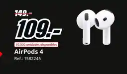 MediaMarkt AirPods 4 oferta