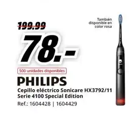 MediaMarkt PHILIPS Cepillo eléctrico Sonicare HX3792/11 Serie 4100 Special Edition oferta