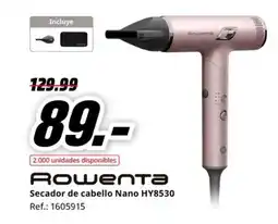 MediaMarkt ROWENTA Secador de cabello Nano HY8530 oferta