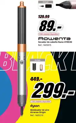 MediaMarkt DYSON Moldeador de aire Airwrao Origin oferta
