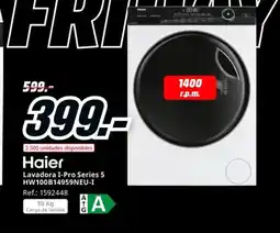MediaMarkt HAIER Lavadora I-Pro Series 5 HW100B14959NEU-I oferta