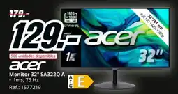 MediaMarkt ACER Monitor 32" SA322Q A oferta