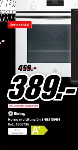 MediaMarkt BALAY Horno multifunción 3HB5159B4 oferta