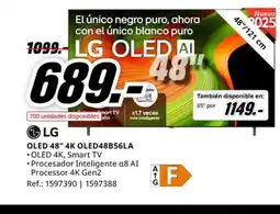 MediaMarkt LG OLED 48" 4K OLED48B56LA oferta