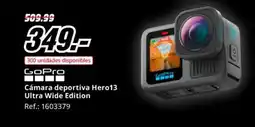 MediaMarkt Cámara deportiva Hero13 Ultra Wide Edition oferta
