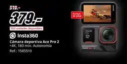MediaMarkt INSTA360 Cámara deportiva Ace Pro 2 oferta