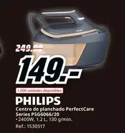 MediaMarkt PHILIPS Centro de planchado PerfectCare Series PSG6066/20 oferta