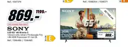 MediaMarkt SONY LED 65" 4K Bravia 3 oferta
