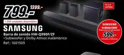MediaMarkt SAMSUNG Barra de sonido HW-Q990F/ZF oferta