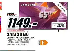 MediaMarkt SAMSUNG OLED 65" 4K TQ65S85FAEXXC oferta