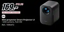 MediaMarkt Mini proyector Smart Projector L1 oferta