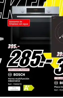 MediaMarkt BOSCH Horno multifunción HBA514ES3 oferta