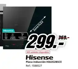 MediaMarkt HISENSE Placa inducción HI6352BSCE oferta