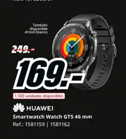 MediaMarkt HUAWEI Smartwatch Watch GT5 46 mm oferta
