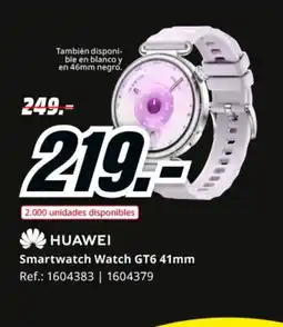 MediaMarkt HUAWEI Smartwatch Watch GT6 41mm oferta