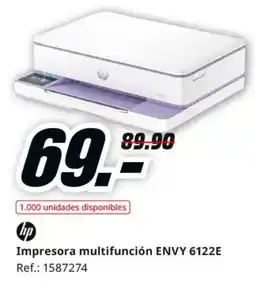 MediaMarkt HP Impresora multifunción ENVY 6122E oferta