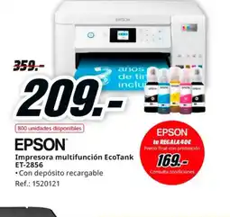 MediaMarkt EPSON Impresora multifunción EcoTank ET-2856 oferta