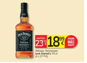 Consum JACK DANIEL'S Whisky Tennessee oferta