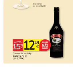 Consum BAILEYS Crema de whisky oferta