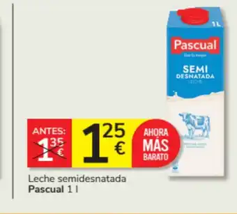 PASCUAL Leche semidesnatada