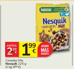 Consum NESQUIK Cereales Mix oferta