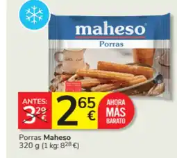 Consum MAHESO Porras oferta