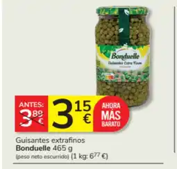 Consum BONDUELLE Guisantes extrafinos oferta