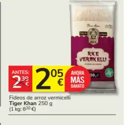 Consum TIGER KHAN Fideos de arroz vermicelli oferta