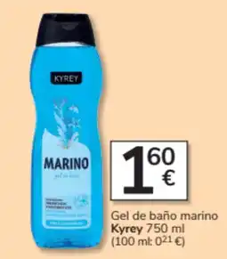 Consum KYREY Gel de baño marino oferta