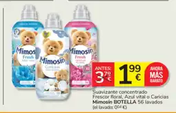 Consum MIMOSIN Suavizante concentrado Frescor floral, Azul vital o Caricias oferta