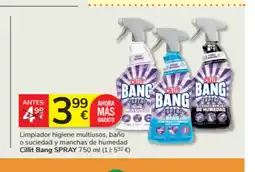 Consum CILLIT BANG Limpiador higiene multiusos, baño o suciedad y manchas de humedad oferta