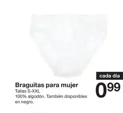 Zeeman Braguitas para mujer oferta