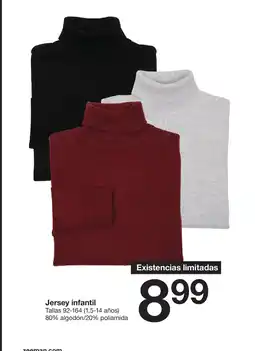 Zeeman Jersey infantil oferta