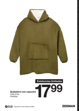 Zeeman Sudadera con capucha oferta
