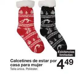 Zeeman Calcetines de estar por casa para mujer oferta